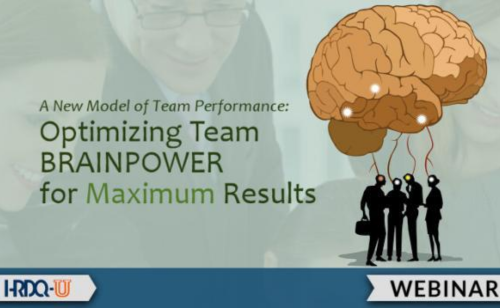 Optimizing Team Brainpower for maximum results webinar - boosting your team's performance