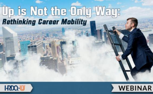 Up is not the only way - Career mobility and talent development webinar