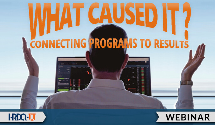 What Caused It? Connecting Programs to Results webinar