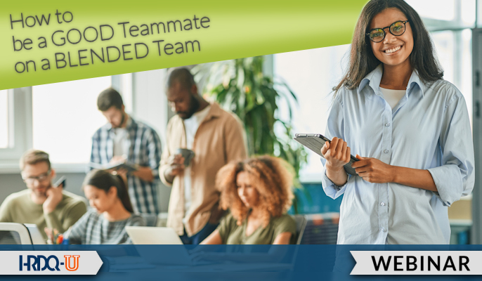 How to be a Good Teammate on a Blended Team - related to hybrid productivity - visibility at work
