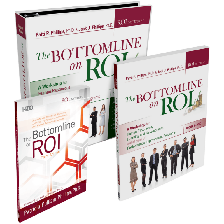 Bottomline on ROI workshop booklets