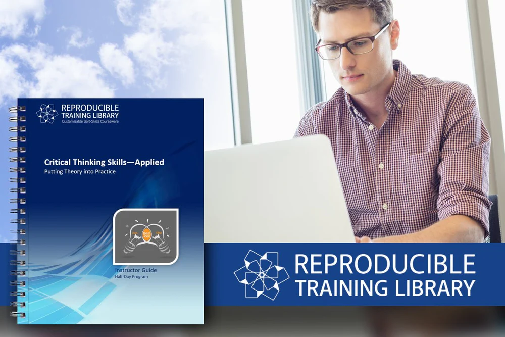 Critical Thinking Skills Applied Customizable Courseware booklet
