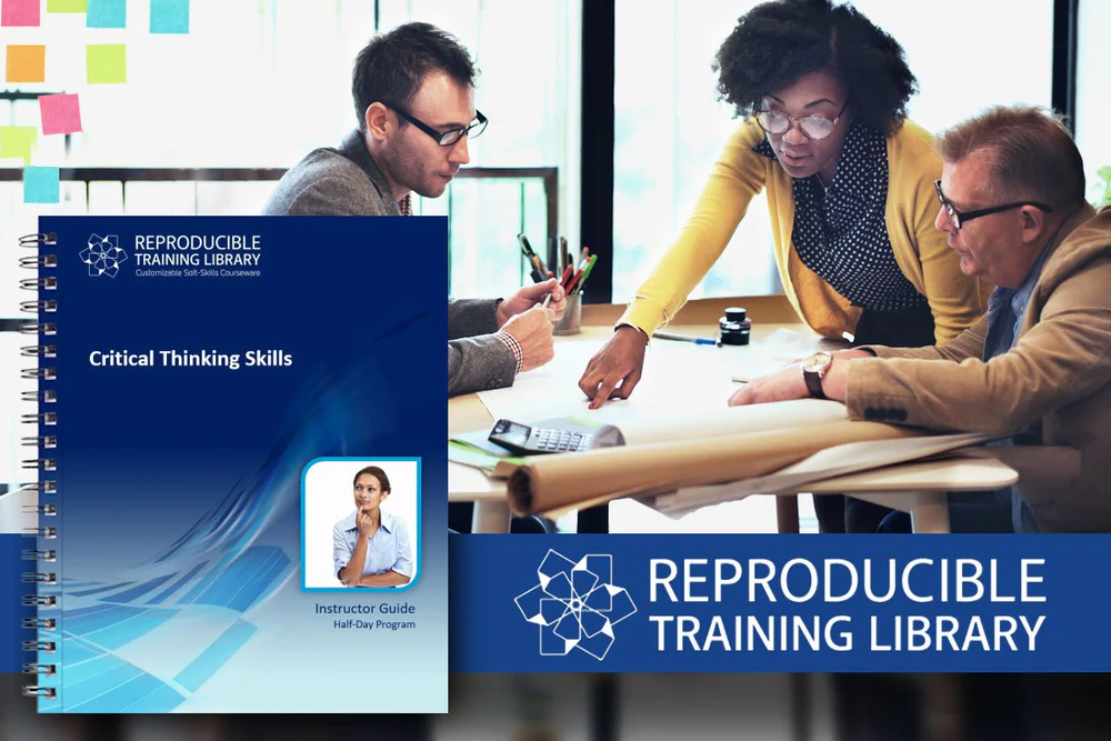 Critical Thinking Skills Customizable Courseware booklet