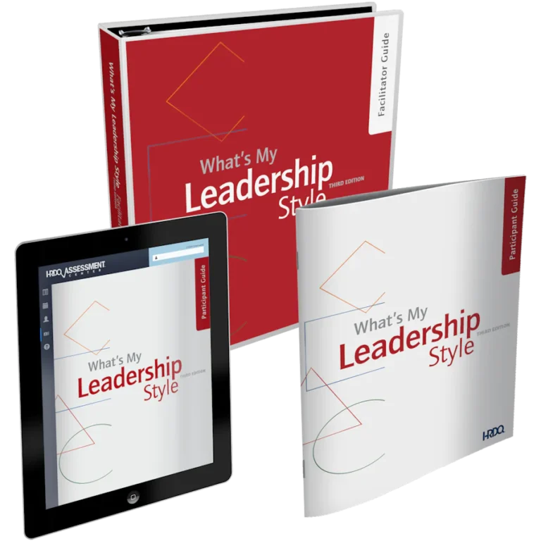 What's My Leadership Style course booklets