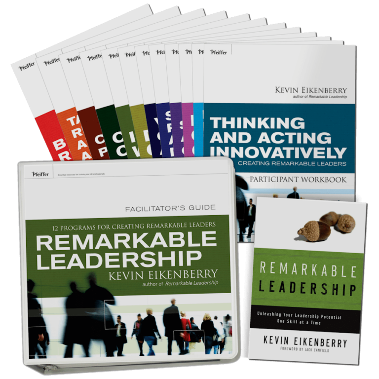 Remarkable Leadership course booklets
