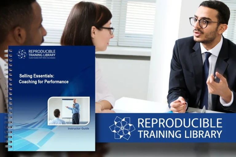 Selling Essentials: Coaching for Performance Customizable Courseware