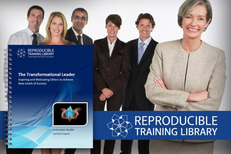 Transformational Leader Customizable Courseware booklet