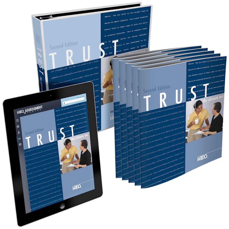 Trust: The Ultimate Test product booklets