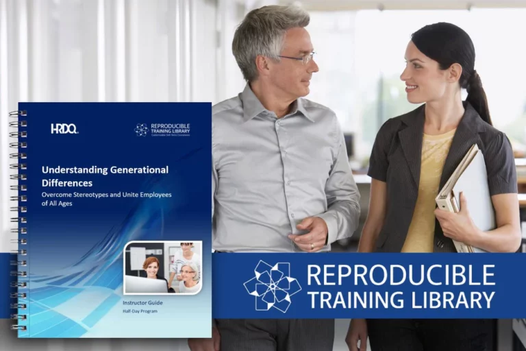 Understanding Generational Differences Customizable Courseware booklet