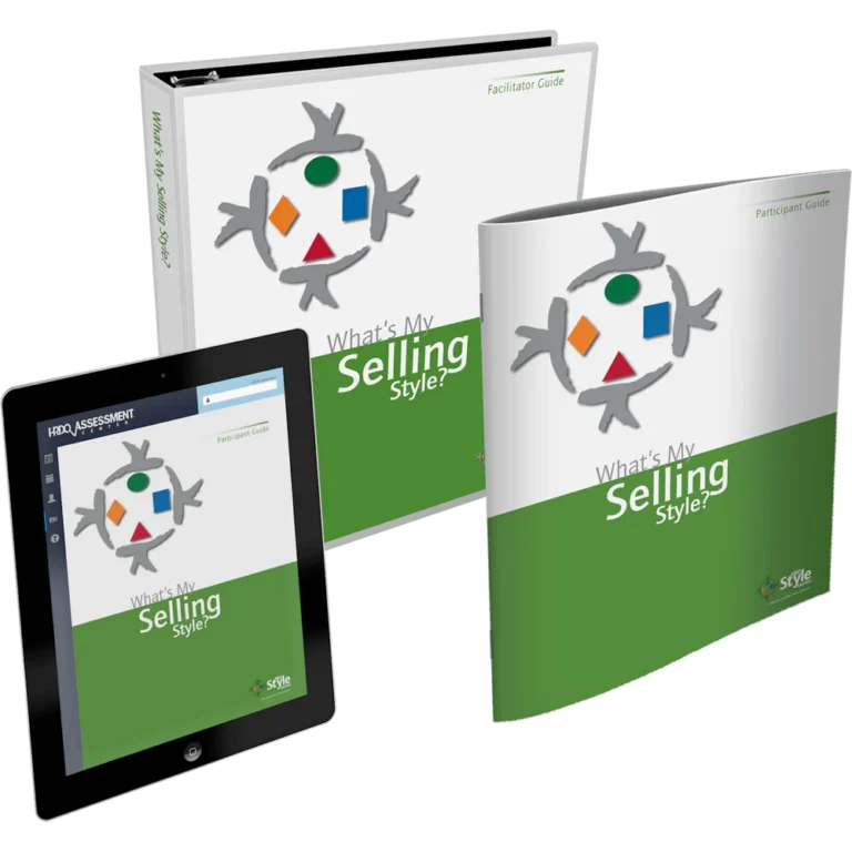What's My Selling Style course booklets