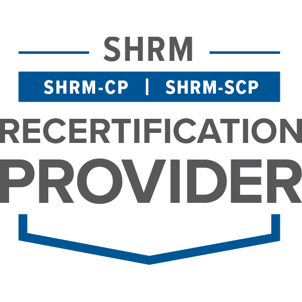 SHRM Recertification seal
