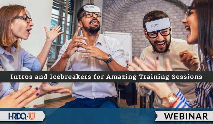 Intros and Icebreakers for Amazing Training Sessions webinar