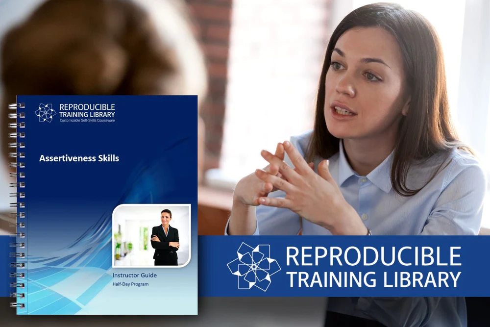 Assertiveness Skills Customizable Courseware booklet