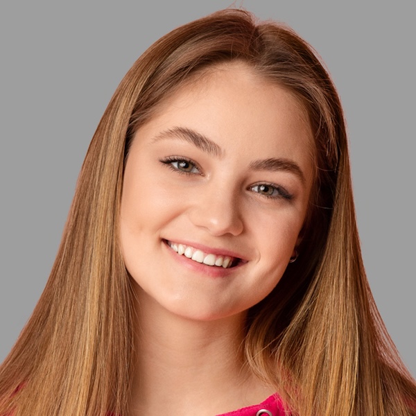 Headshot of a smiling young woman