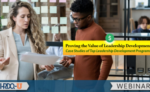 Proving the Value of Leadership Development - HRDQ-U Webinar on examples of challenges in leadership and solutions