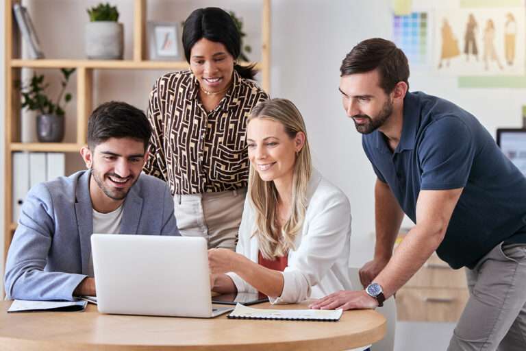 A Team of Employees