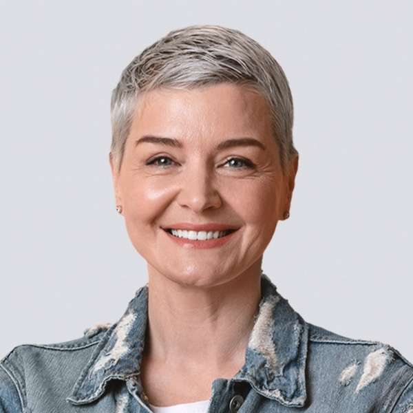 Headshot of an older woman
