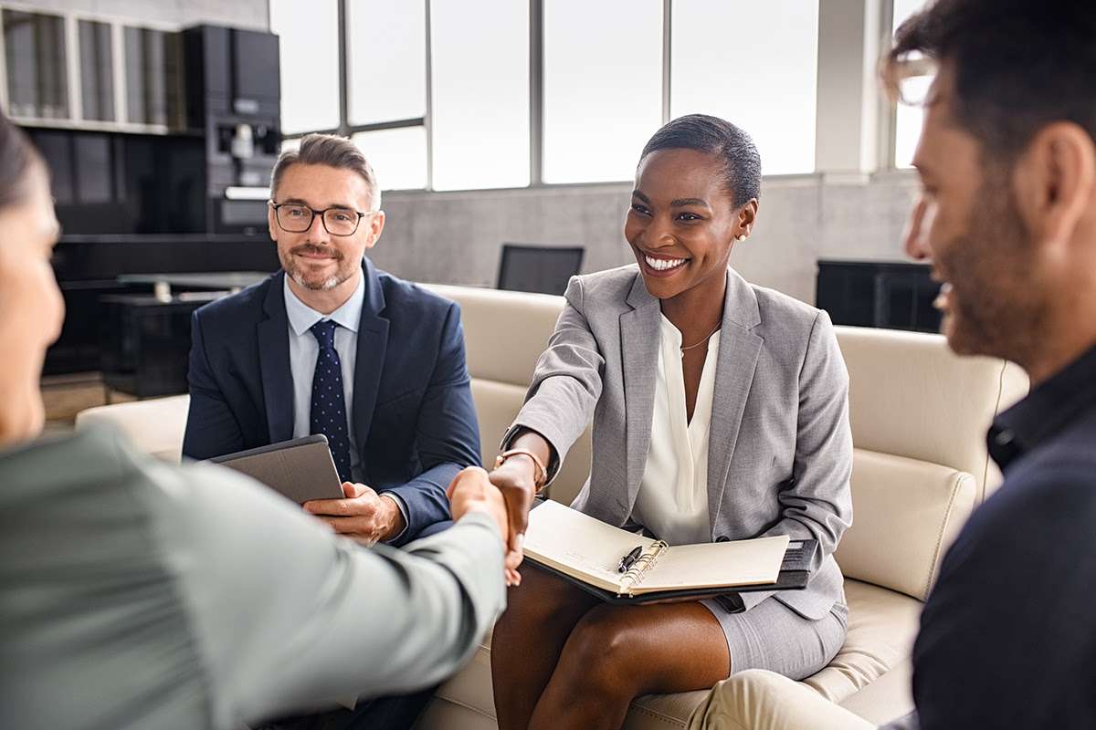 Recruiters Meeting With Candidates