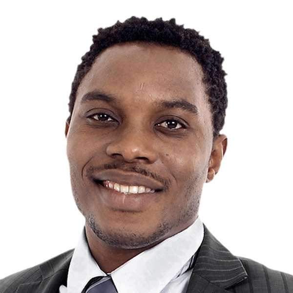Headshot of a smiling man