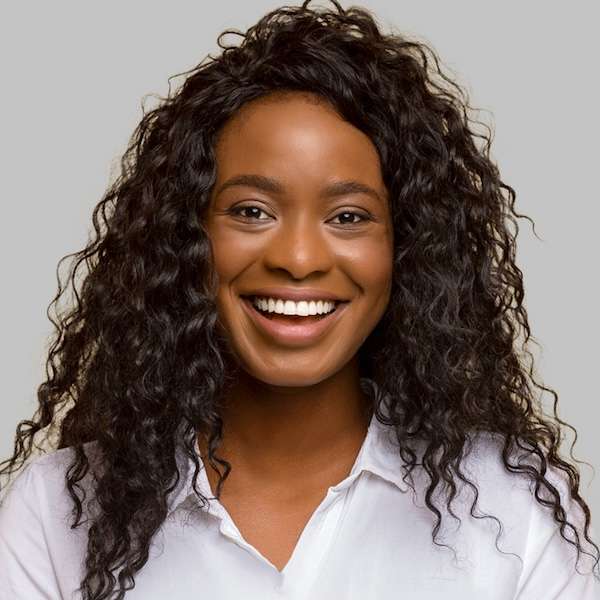 Headshot of smiling woman