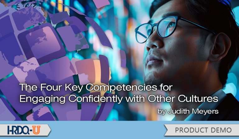The Four Key Competencies for Engaging Confidently with Other Cultures
