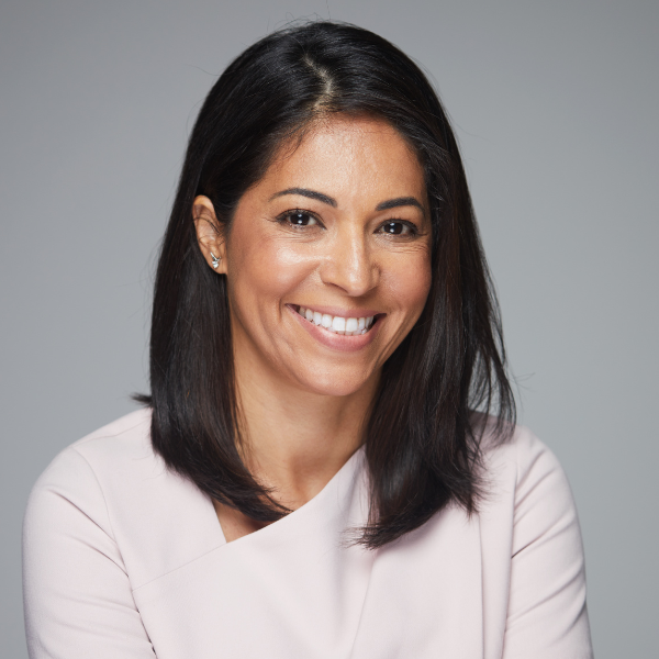 Professional headshot of a woman smiling