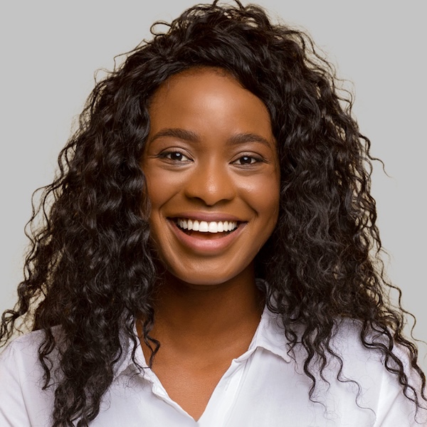 Headshot of a smiling woman