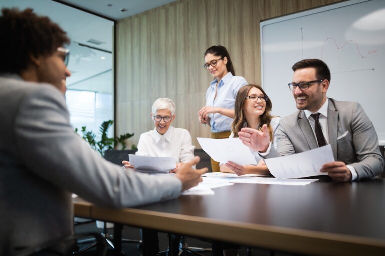 A leader building trust within his team