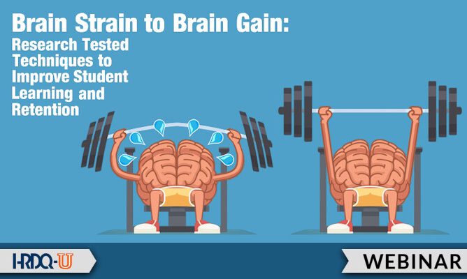 HRDQ-U Webinar | Brain Strain to Brain Gain