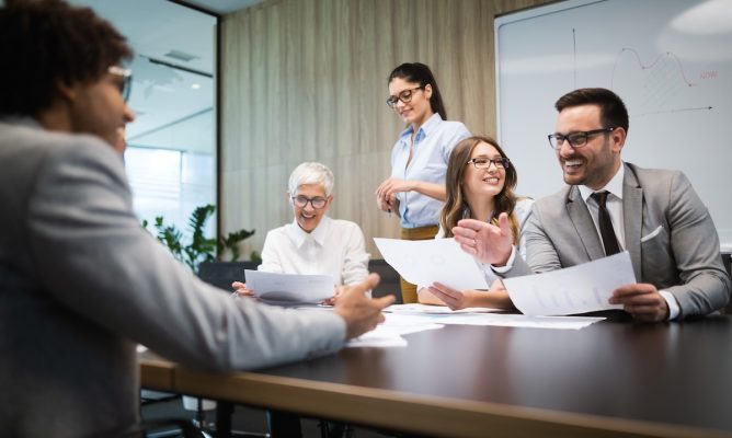 A leader building trust within his team