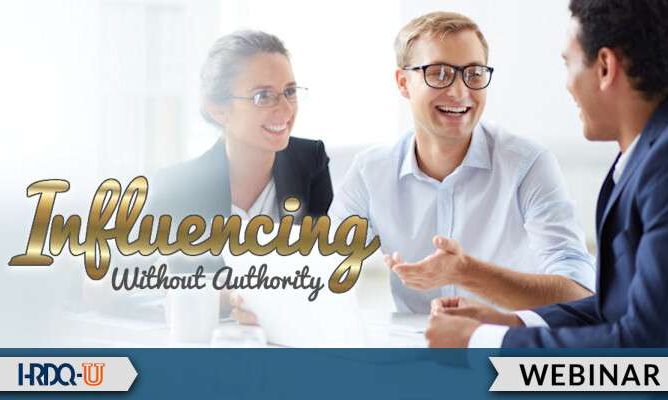 HRDQ-U Webinar | Influencing Without Authority