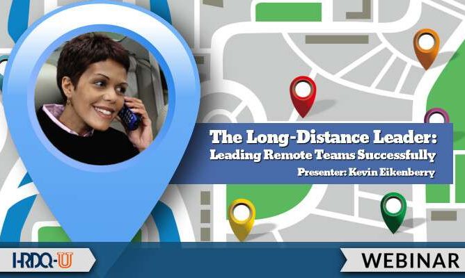 HRDQ-U Webinars | The Long-Distance Leader