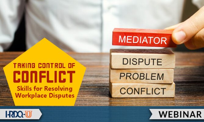 HRDQ-U Webinar | Taking Control of Conflict