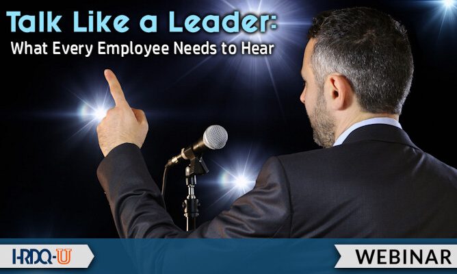HRDQ-U Webinar | Talk Like a Leader