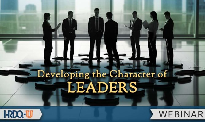 Developing the Character of Leaders Webinar