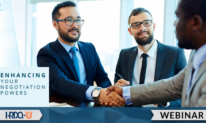 Enhancing Your Negotiation Powers | HRDQ-U Webinar