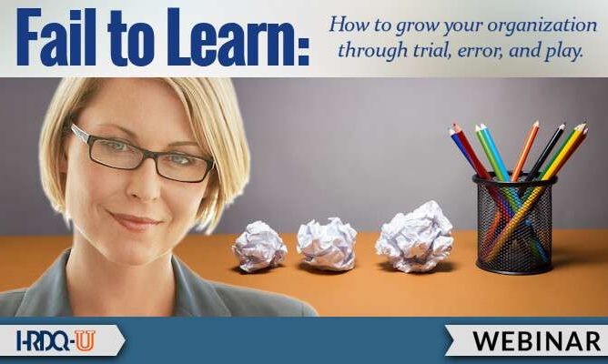 Fail To Learn | HRDQ-U Webinar