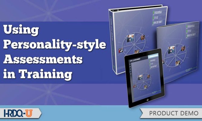 Using Personality-style Assessments in Training