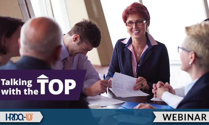 Talking with the Top: Tips for Building and Using Your Executive Presence webinar
