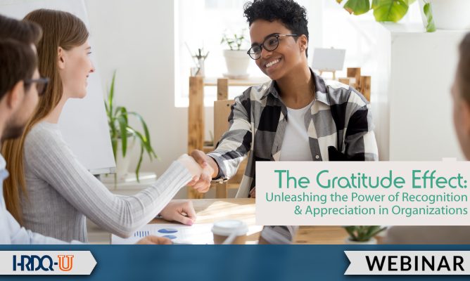 The Gratitude Effect | HRDQ-U Webinar