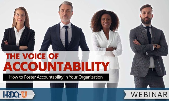The Voice of Accountability: How to Foster Accountability in Your Organization