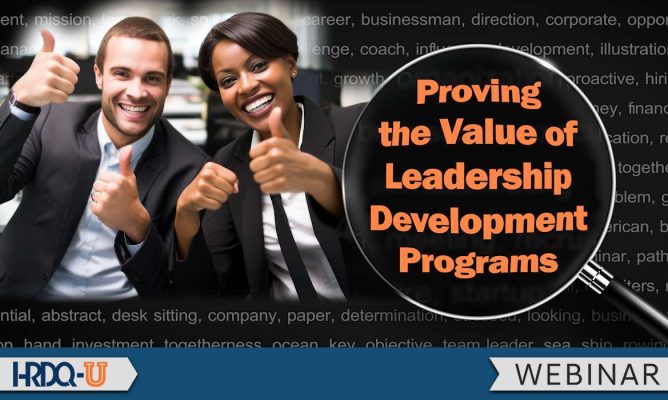 Proving the Value of Leadership Development Programs
